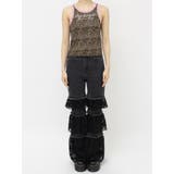 レースラインストーンロゴタンクトップ | jouetie | 詳細画像26