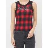 レースラインストーンロゴタンクトップ | jouetie | 詳細画像34