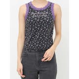 レースラインストーンロゴタンクトップ | jouetie | 詳細画像36