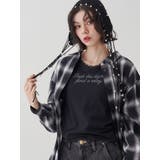 レースラインストーンロゴタンクトップ | jouetie | 詳細画像7