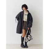 ギャザーリボンモッズコート | jouetie | 詳細画像12 