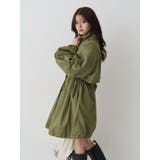 ギャザーリボンモッズコート | jouetie | 詳細画像28 