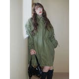 ギャザーリボンモッズコート | jouetie | 詳細画像4 