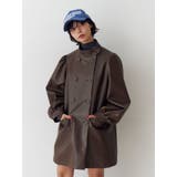 フェイクレザーAラインジャケット | jouetie | 詳細画像14