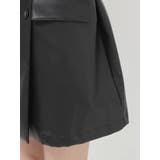 フェイクレザーAラインジャケット | jouetie | 詳細画像33