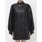 フェイクレザーAラインジャケット | jouetie | 詳細画像37