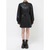 フェイクレザーAラインジャケット | jouetie | 詳細画像39