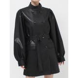 フェイクレザーAラインジャケット | jouetie | 詳細画像45