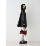 フェイクレザーAラインジャケット | jouetie | 詳細画像5