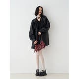 フェイクレザーAラインジャケット | jouetie | 詳細画像6