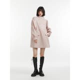 フェイクレザーAラインジャケット | jouetie | 詳細画像9