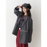 ラインストーンテーラードジャケット【セットアップ対応】 | jouetie | 詳細画像15