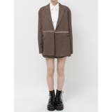 ラインストーンテーラードジャケット【セットアップ対応】 | jouetie | 詳細画像34