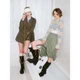 ラインストーンテーラードジャケット【セットアップ対応】 | jouetie | 詳細画像4