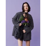 ラインストーンテーラードジャケット【セットアップ対応】 | jouetie | 詳細画像7