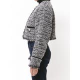 【PosTokyo】ノーカラーツイードジャケット | jouetie | 詳細画像15 