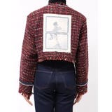 【PosTokyo】ノーカラーツイードジャケット | jouetie | 詳細画像24 