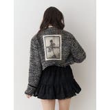 【PosTokyo】ノーカラーツイードジャケット | jouetie | 詳細画像4 