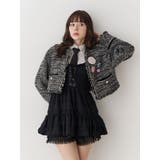 【PosTokyo】ノーカラーツイードジャケット | jouetie | 詳細画像6 