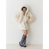 ベルトフードファージャケット | jouetie | 詳細画像25