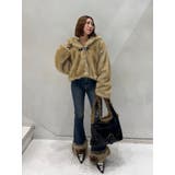 ベルトフードファージャケット | jouetie | 詳細画像40