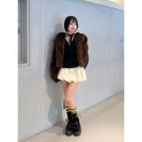 ベルトフードファージャケット | jouetie | 詳細画像44