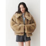 【WEB限定】ベルトミドルファーコート | jouetie | 詳細画像14