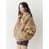 【WEB限定】ベルトミドルファーコート | jouetie | 詳細画像16