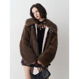 【WEB限定】ベルトミドルファーコート | jouetie | 詳細画像23