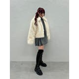 【WEB限定】ベルトミドルファーコート | jouetie | 詳細画像25