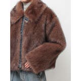 【WEB限定】ベルトミドルファーコート | jouetie | 詳細画像27