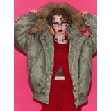 カーキ | ルーズN2Bブルゾン | jouetie