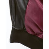 フェイクレザーライダースMA-1ジャケット | jouetie | 詳細画像11 