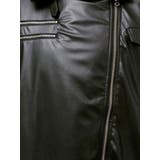 フェイクレザーライダースMA-1ジャケット | jouetie | 詳細画像20 