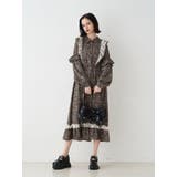 ラッフルフリルロングワンピース | jouetie | 詳細画像3 