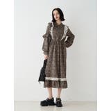 ラッフルフリルロングワンピース | jouetie | 詳細画像5 