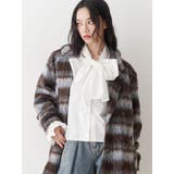 スリーブフリルビッグボウタイブラウス | jouetie | 詳細画像1 