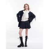 スリーブフリルビッグボウタイブラウス | jouetie | 詳細画像10 