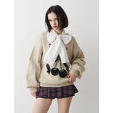 スリーブフリルビッグボウタイブラウス | jouetie | 詳細画像15 