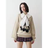 スリーブフリルビッグボウタイブラウス | jouetie | 詳細画像16 