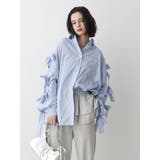 【WEB限定】リボンスリーブBIGシャツ | jouetie | 詳細画像13 