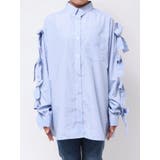 【WEB限定】リボンスリーブBIGシャツ | jouetie | 詳細画像17 