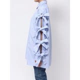 【WEB限定】リボンスリーブBIGシャツ | jouetie | 詳細画像18 