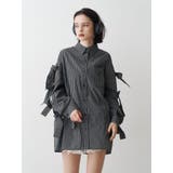 【WEB限定】リボンスリーブBIGシャツ | jouetie | 詳細画像7 