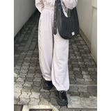 ピンク | 【WEB限定】ラメスウェットルーズパンツ【セットアップ対応】 | jouetie