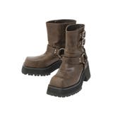 プラットフォームショートエンジニアブーツ | jouetie | 詳細画像13 