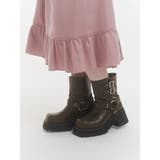 プラットフォームショートエンジニアブーツ | jouetie | 詳細画像7 