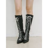 ボクシングレースアップブーツ | jouetie | 詳細画像6 