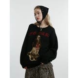 DOGジャガードルーズニット | jouetie | 詳細画像11 