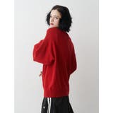 DOGジャガードルーズニット | jouetie | 詳細画像16 